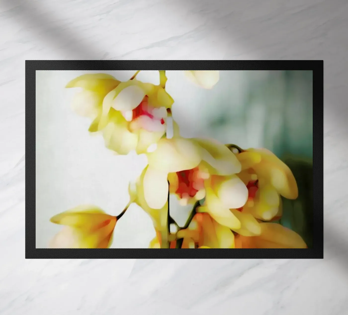 Orchids 2 doormat by Angelo Cerantola