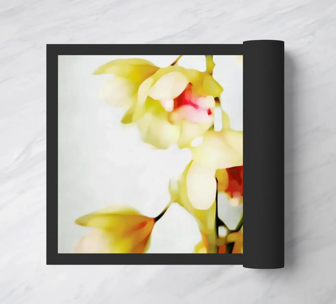 Orchids 2 doormat by Angelo Cerantola