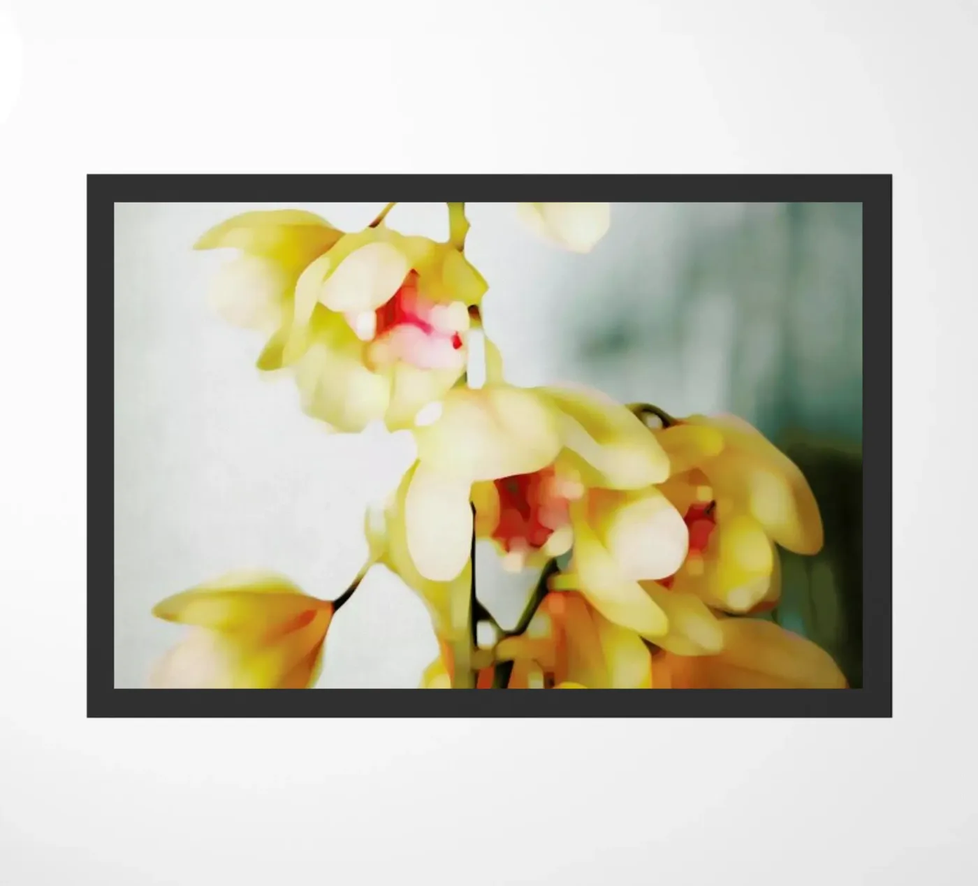 Orchids 2 doormat by Angelo Cerantola