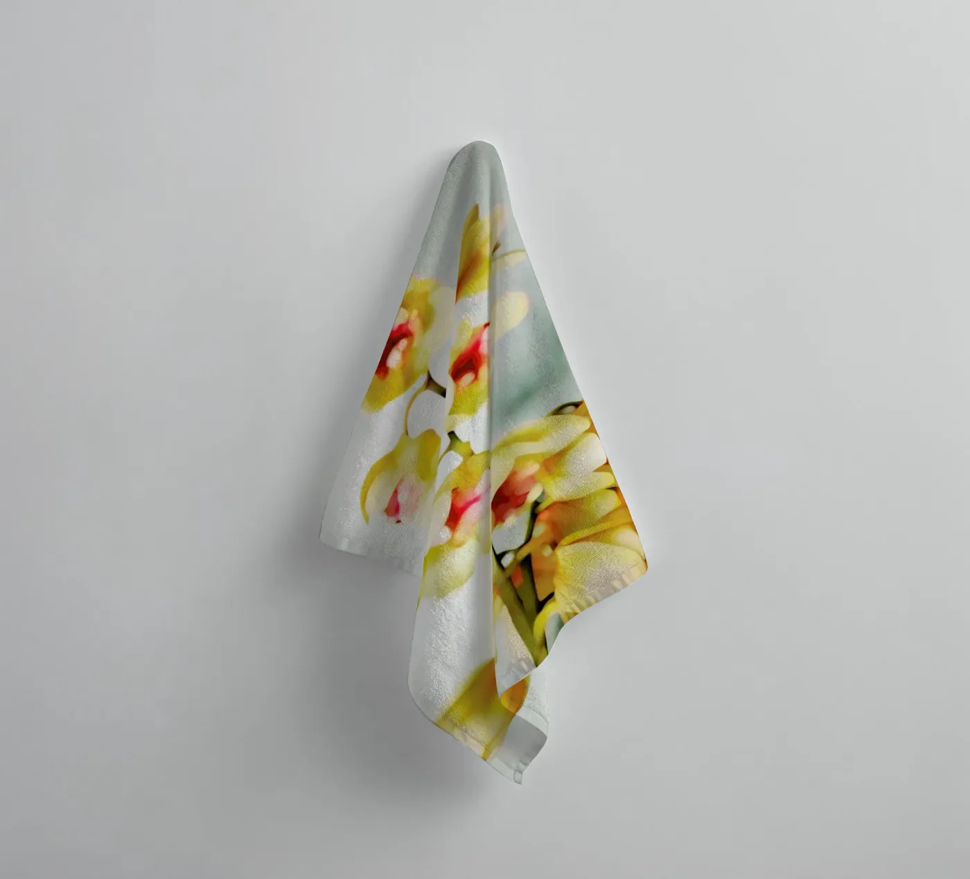 Orchids 2 towel by Angelo Cerantola