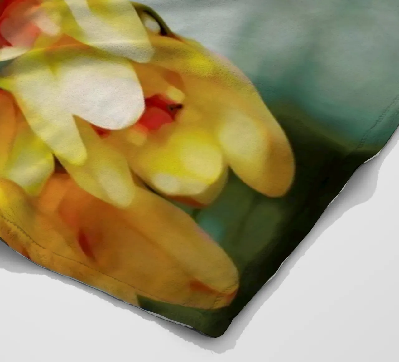 Orchids 2 fleece blanket by Angelo Cerantola