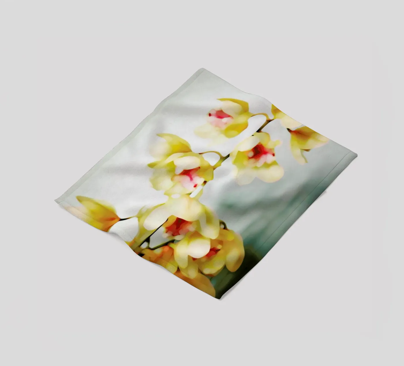 Orchids 2 Fleecedecke von Angelo Cerantola