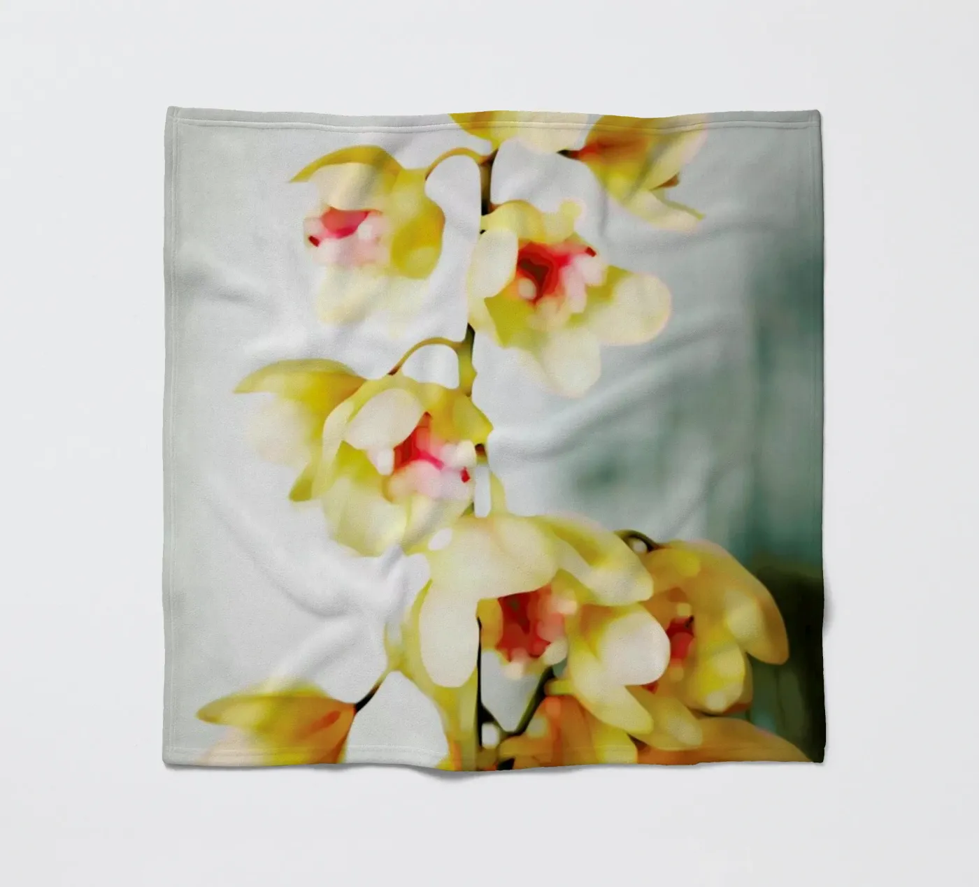 Orchids 2 Fleecedecke von Angelo Cerantola