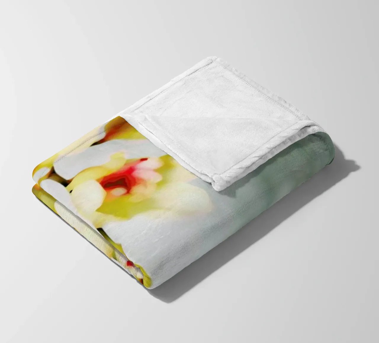 Orchids 2 fleece blanket by Angelo Cerantola