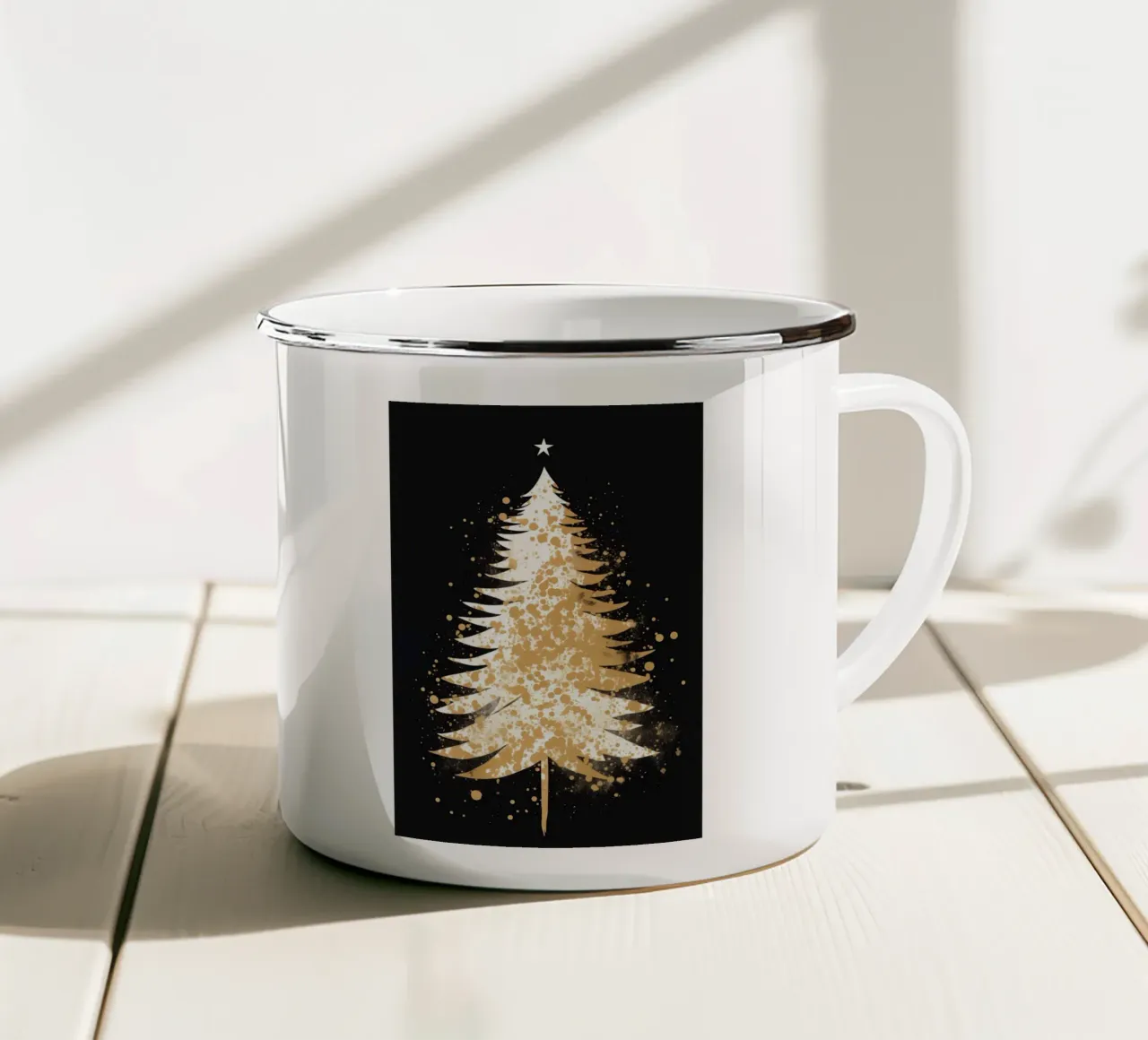 Albero di Natale tazza in smalto da Imagine