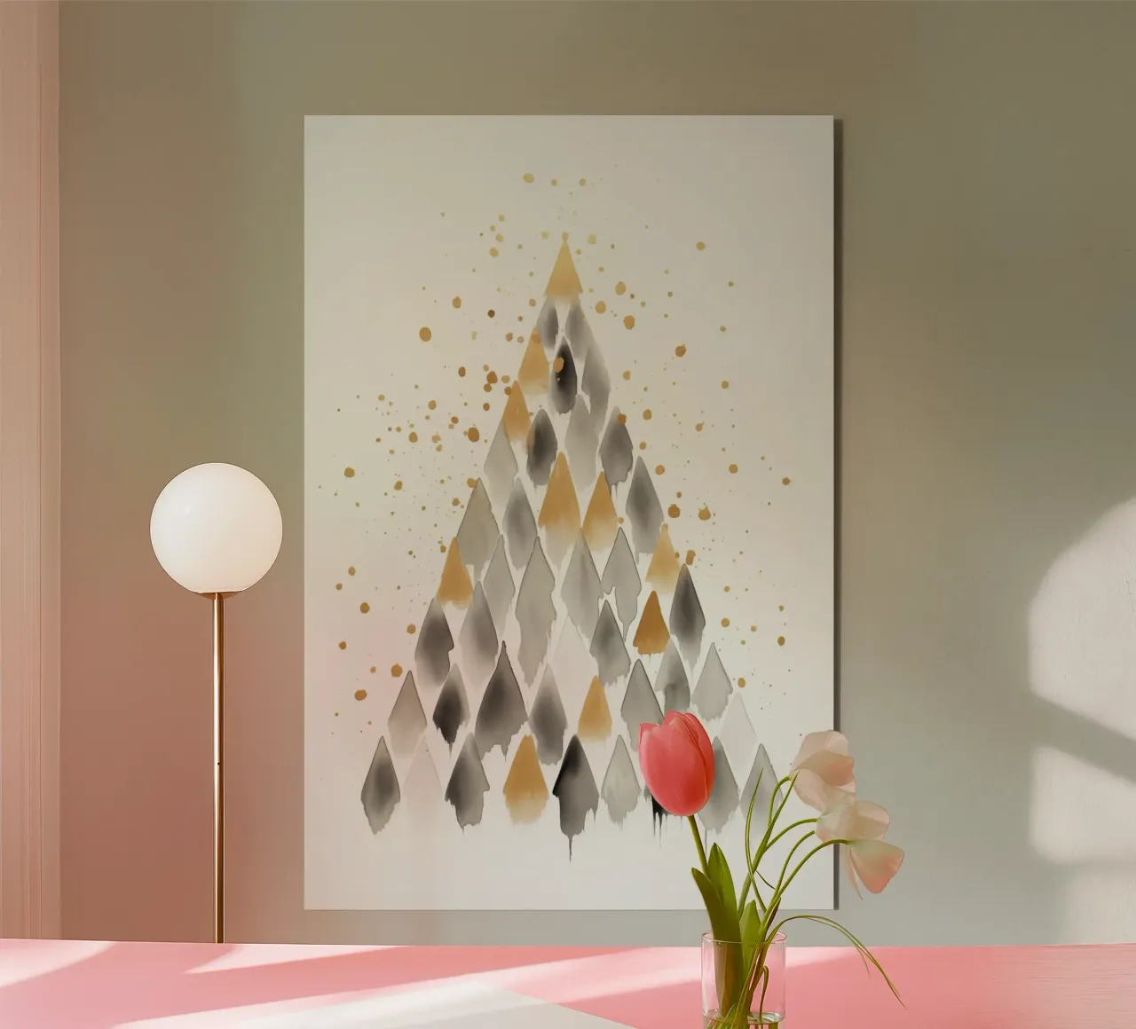 Albero di Natale alluminio dibond da Imagine