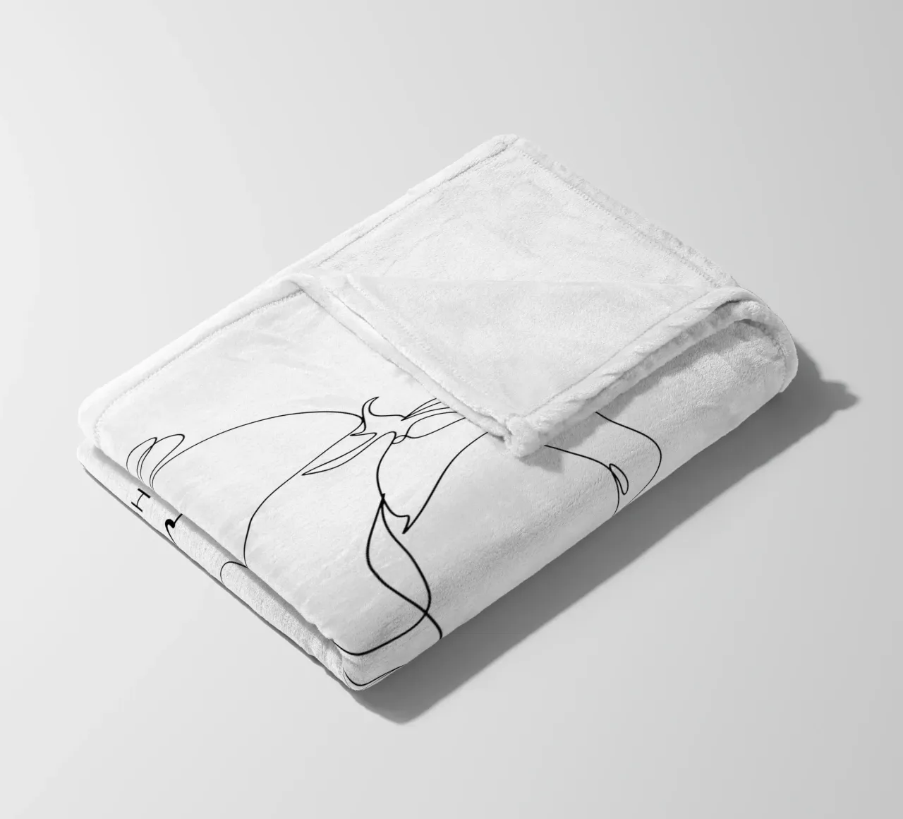 Mamma, grazie dal profondo del cuore! coperta in pile da ArtDesign by KBK