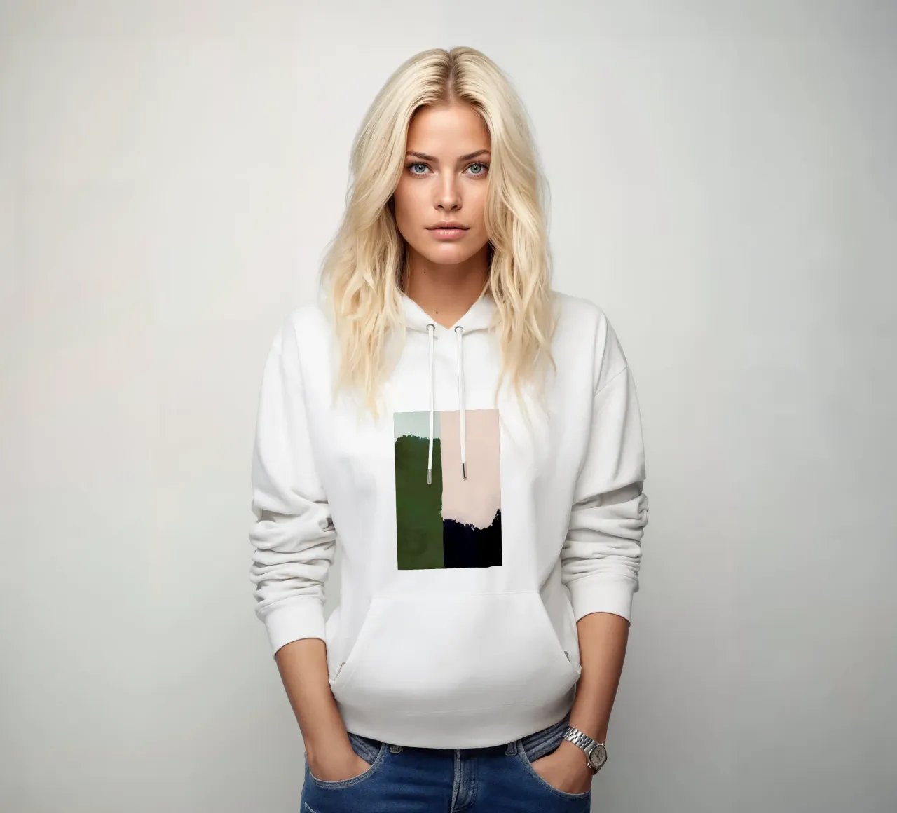 Layering II felpa con cappuccio da Pure