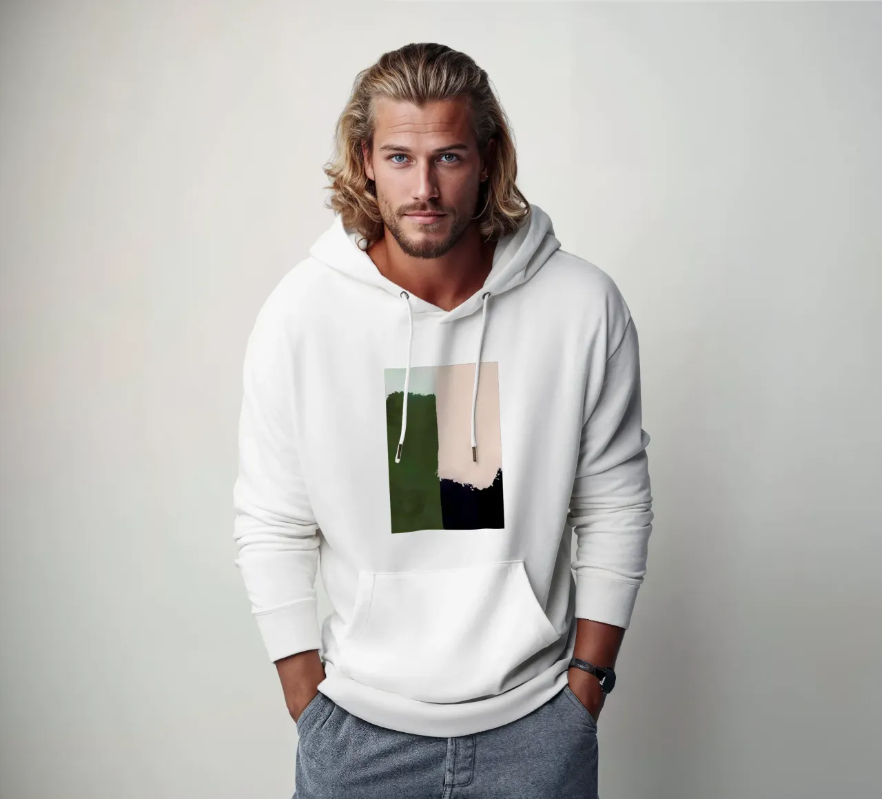 Layering II felpa con cappuccio da Pure