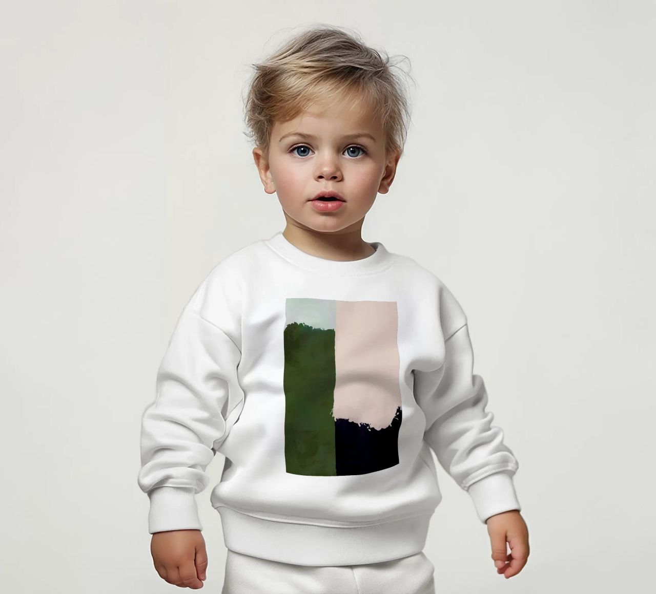 Layering II felpa neonato da Pure