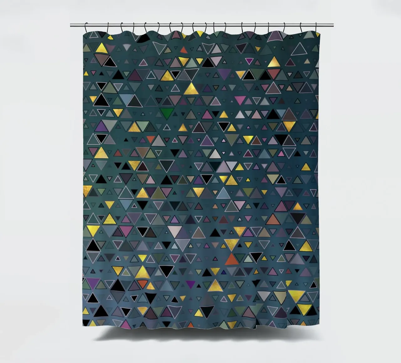 Cosmic Glamour shower curtain by Angelo Cerantola