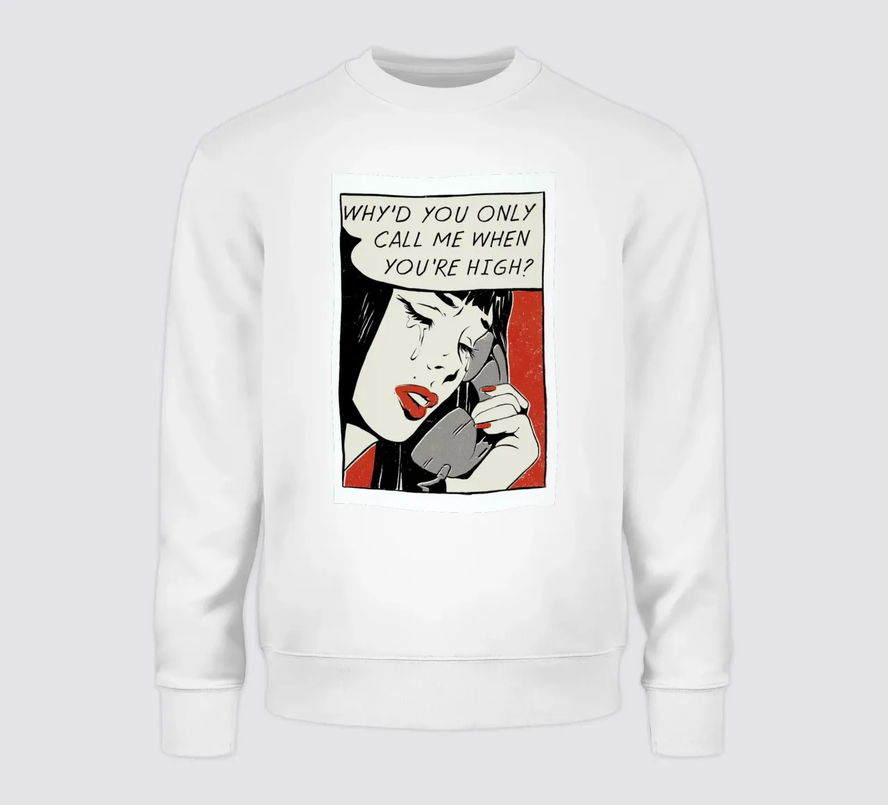 Call Me felpa da Matheus Lopes Castro