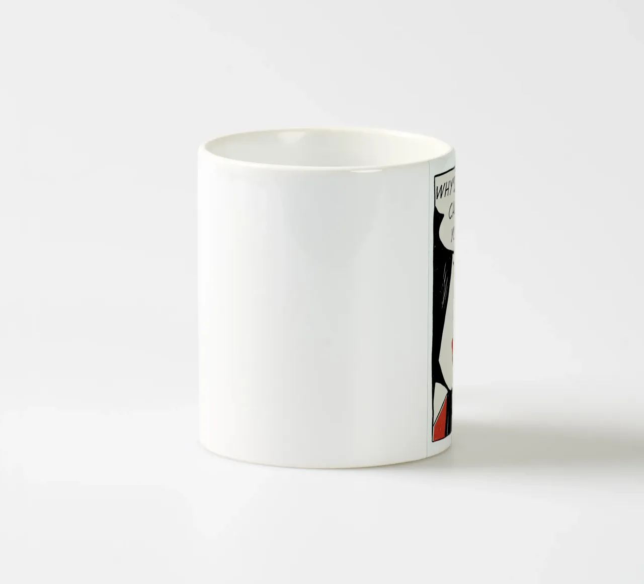 Call Me tazza in ceramica da Matheus Lopes Castro