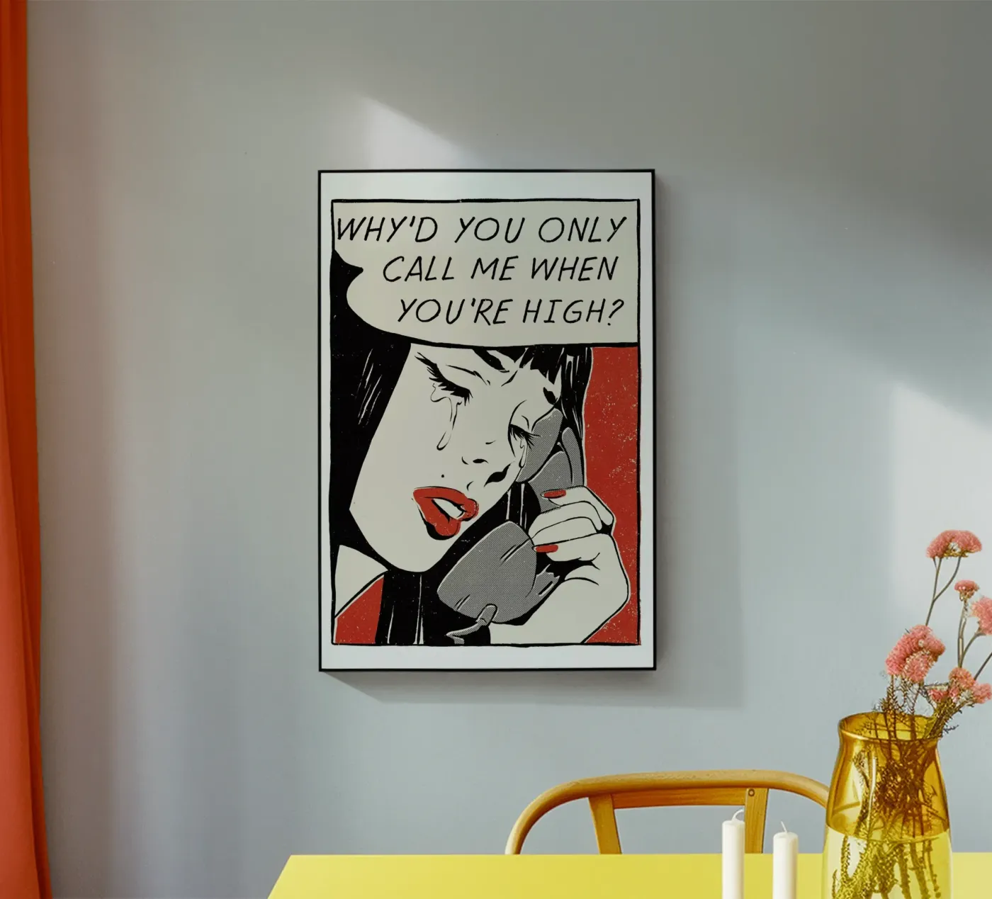 Call Me Acryl-Glas von Matheus Lopes Castro