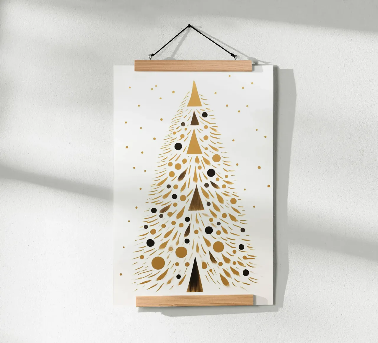 Albero di Natale carta hahnemühle da Imagine