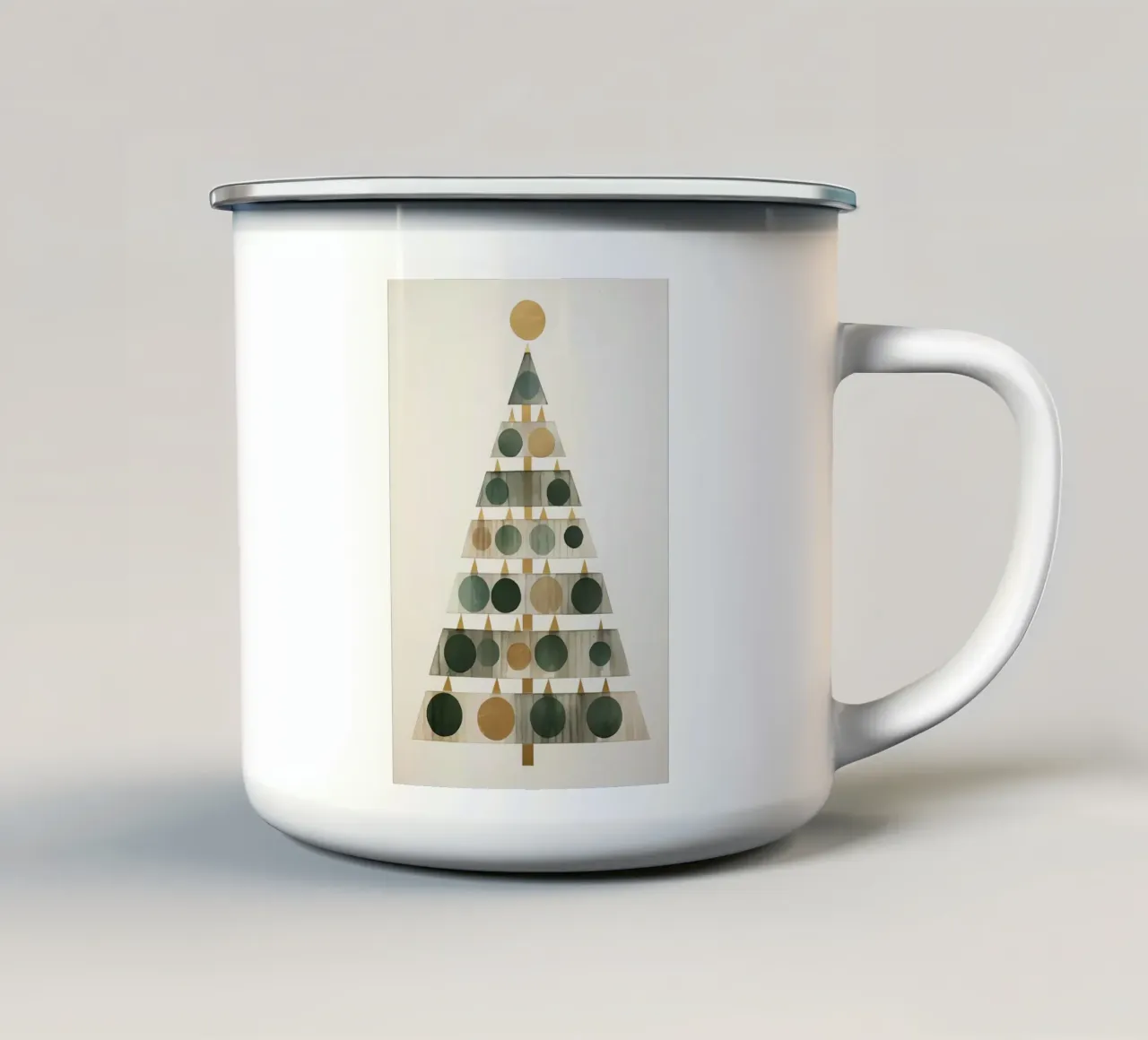 Albero di Natale tazza in smalto da Imagine