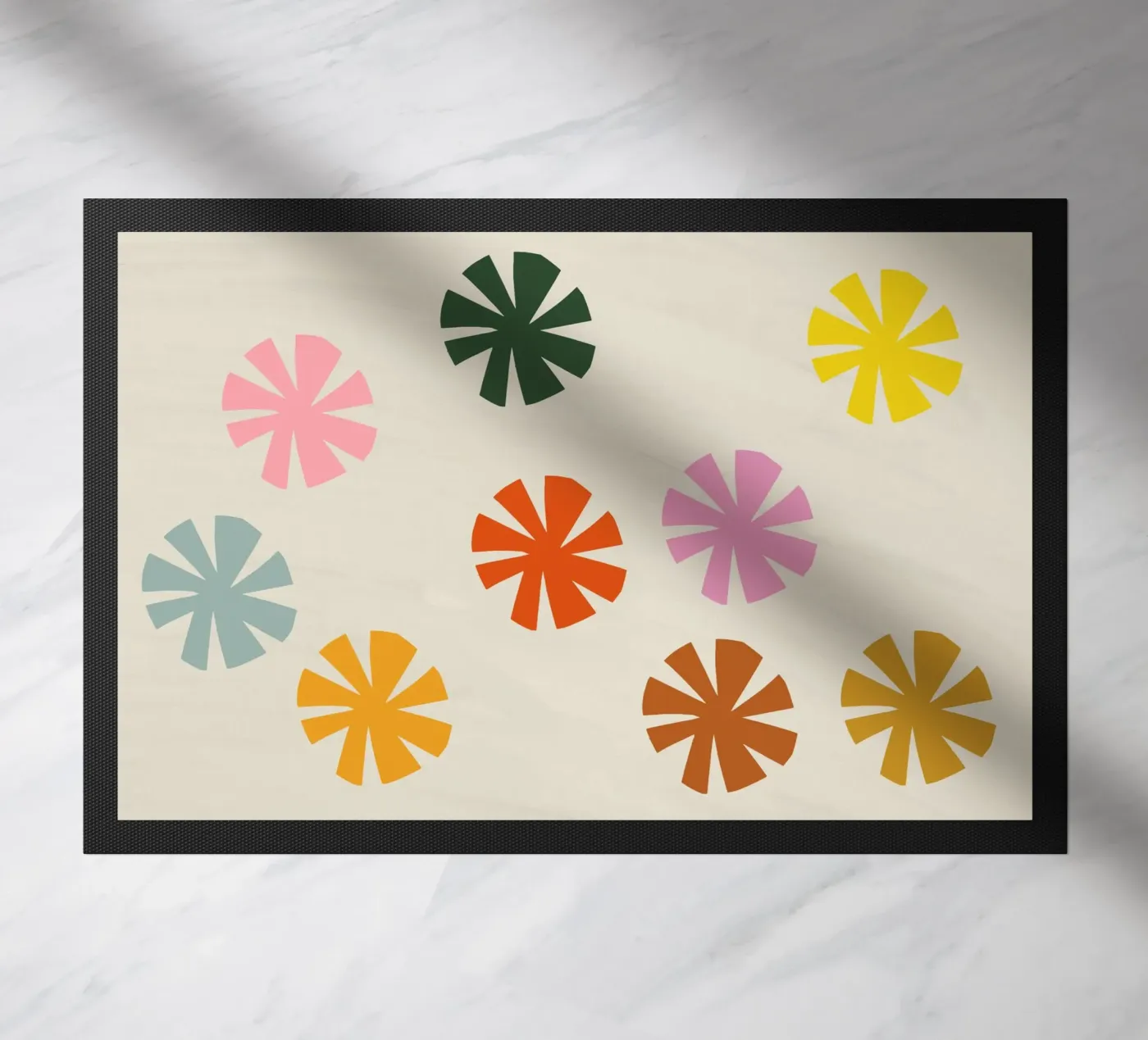 Meadow doormat by Rose Beck Art