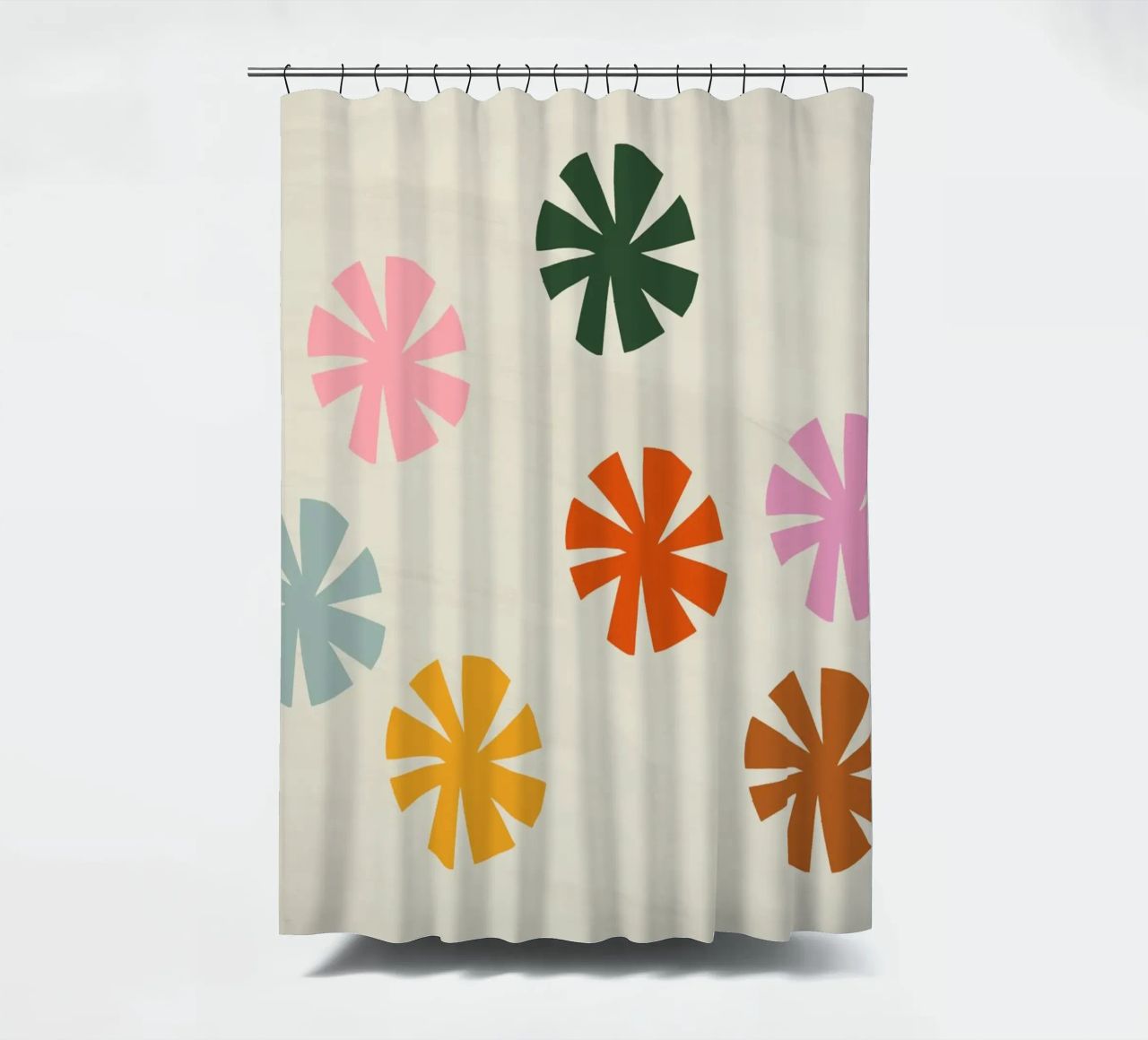 Pradera cortina de baño de Rose Beck Art
