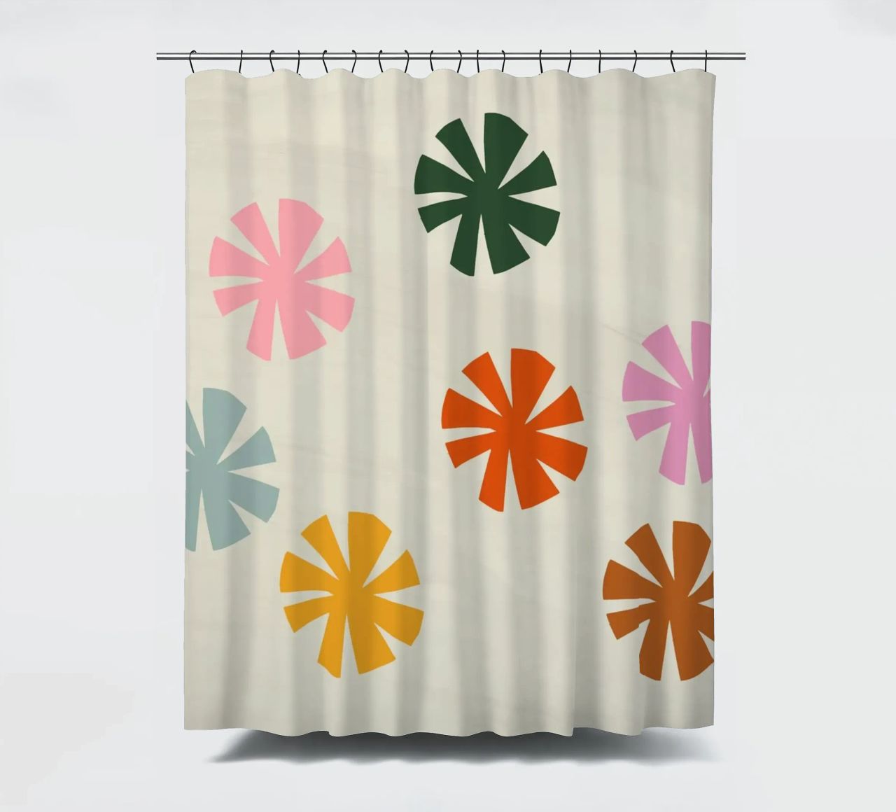 Pradera cortina de baño de Rose Beck Art