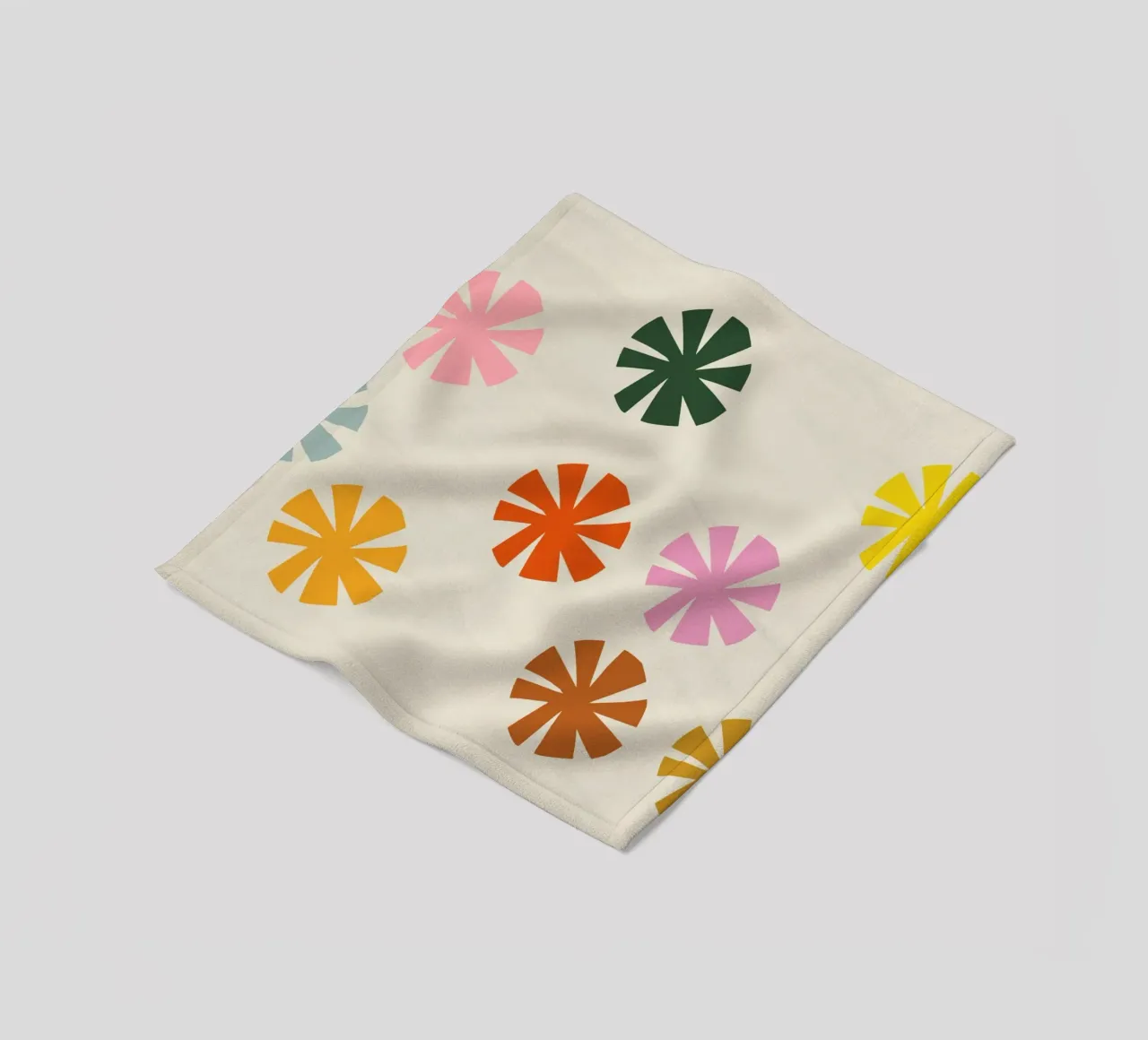 Weide fleecedeken van Rose Beck Art