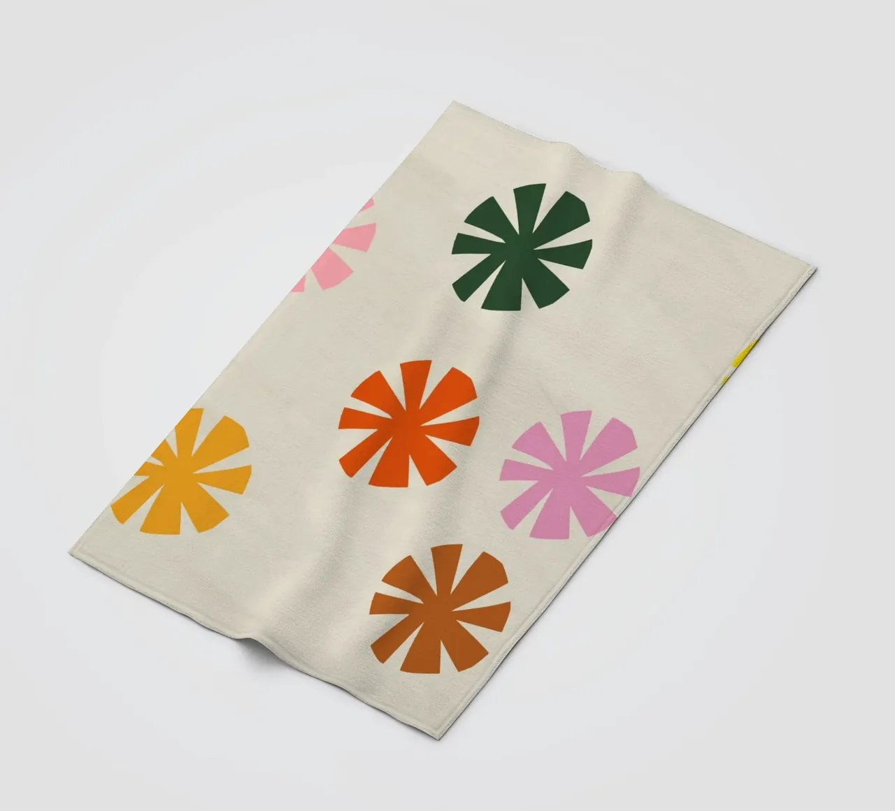 Weide fleecedeken van Rose Beck Art