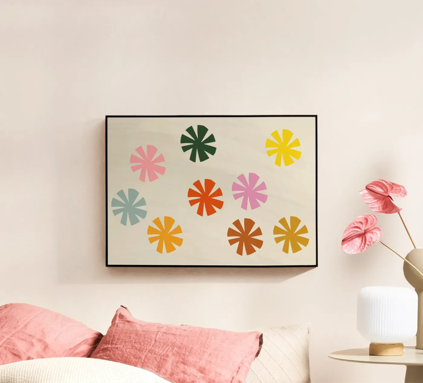 Meadow acrylic glass by Rose Beck Art