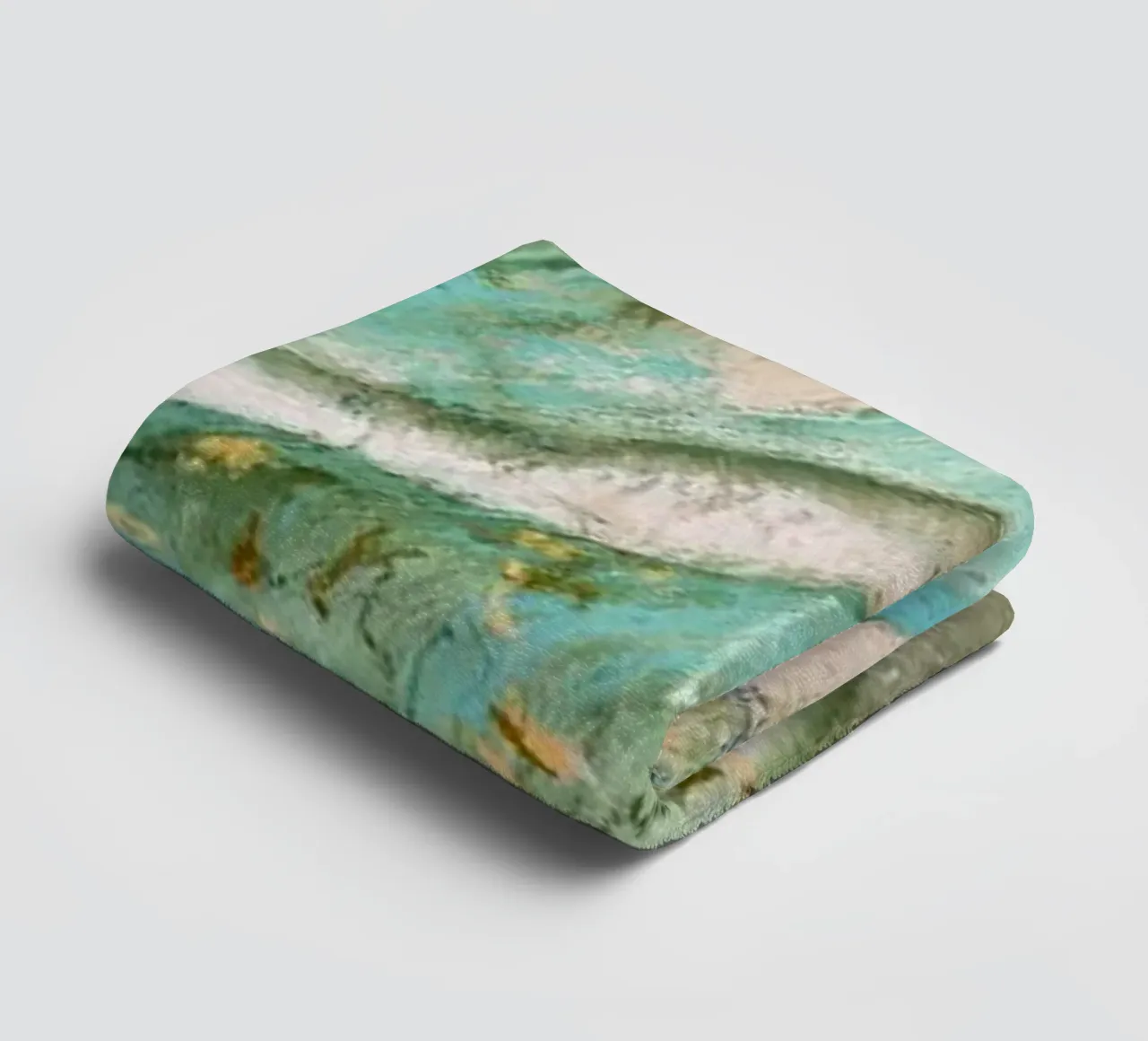 Edgar Degas’ Swaying Dancer (Dancer in Green) towel by Venus Art