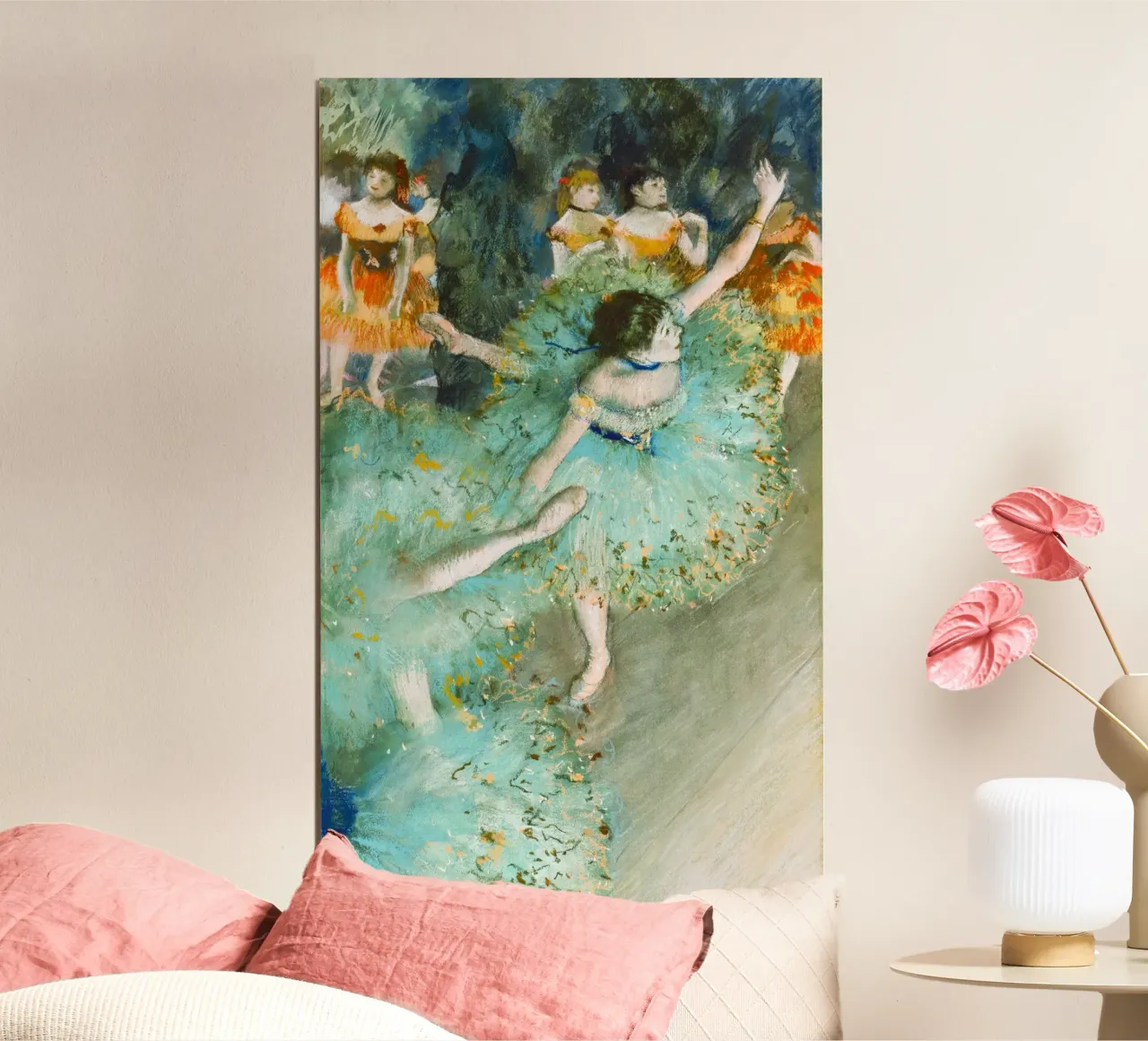 Edgar Degas’ Swaying Dancer (Dancer in Green) hahnemühle by Venus Art