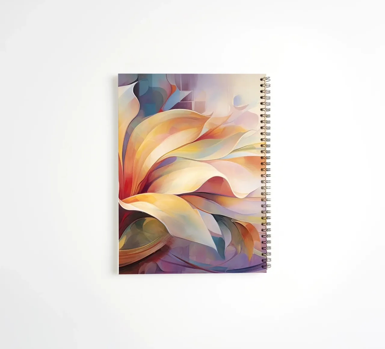 Bloem abstract spiral notebook by Imagine
