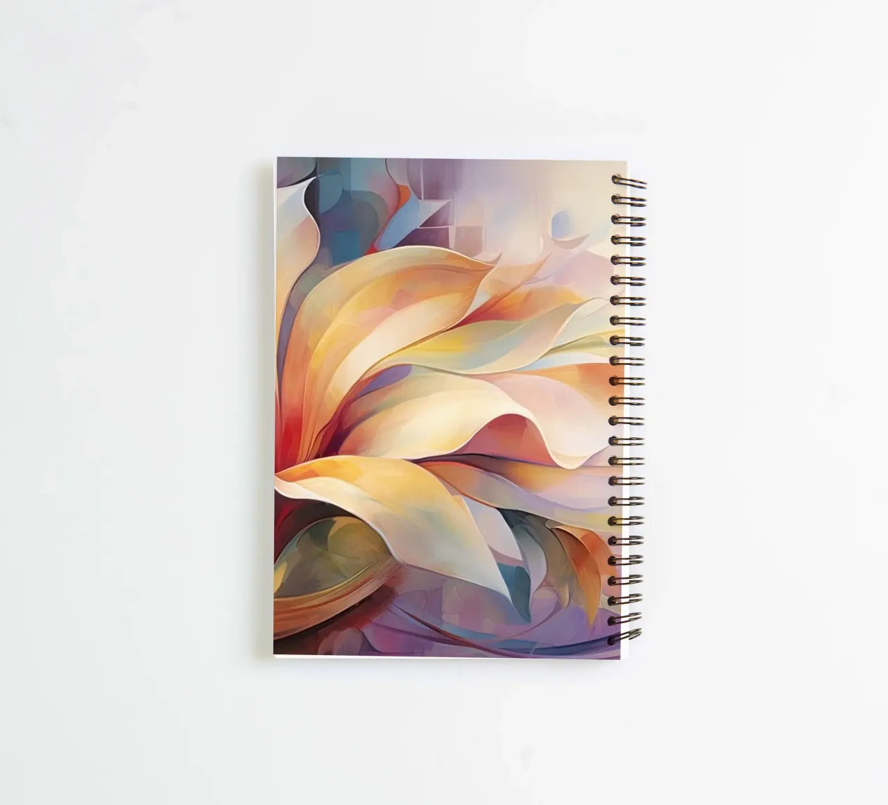 Bloem abstract spiral notebook by Imagine