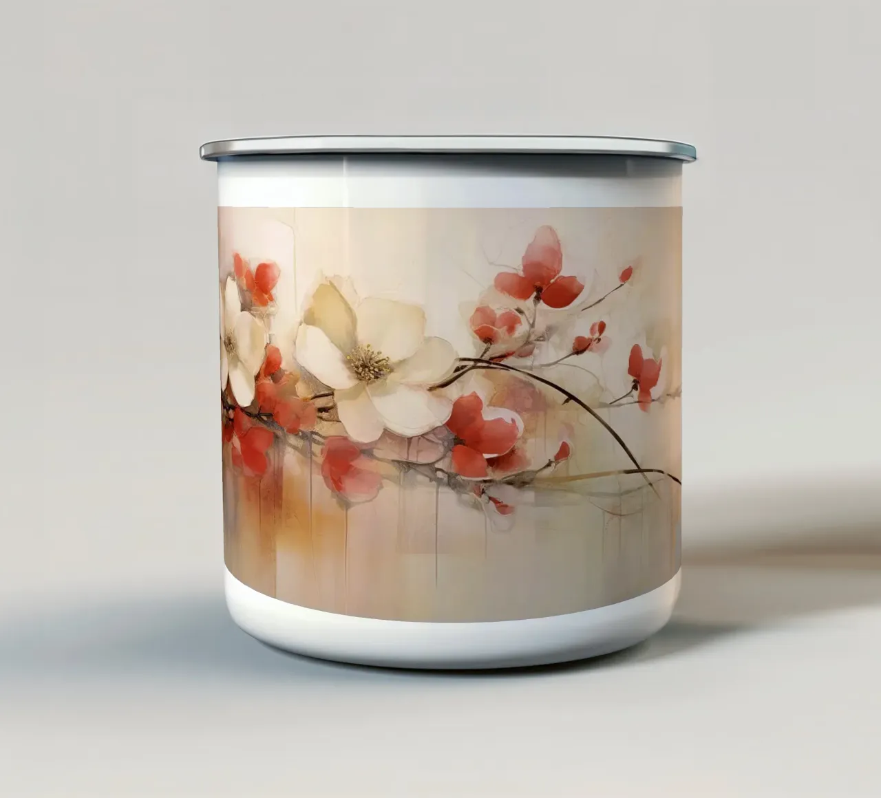 Fiore tazza in smalto da Imagine