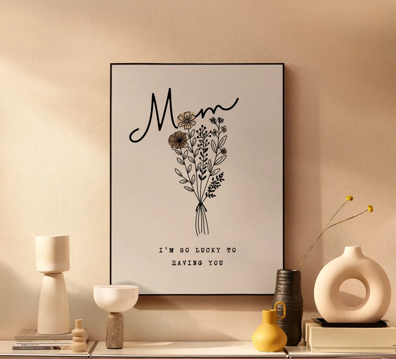 Mamma sono così fortunata ad averti. plexiglass da ArtDesign by KBK