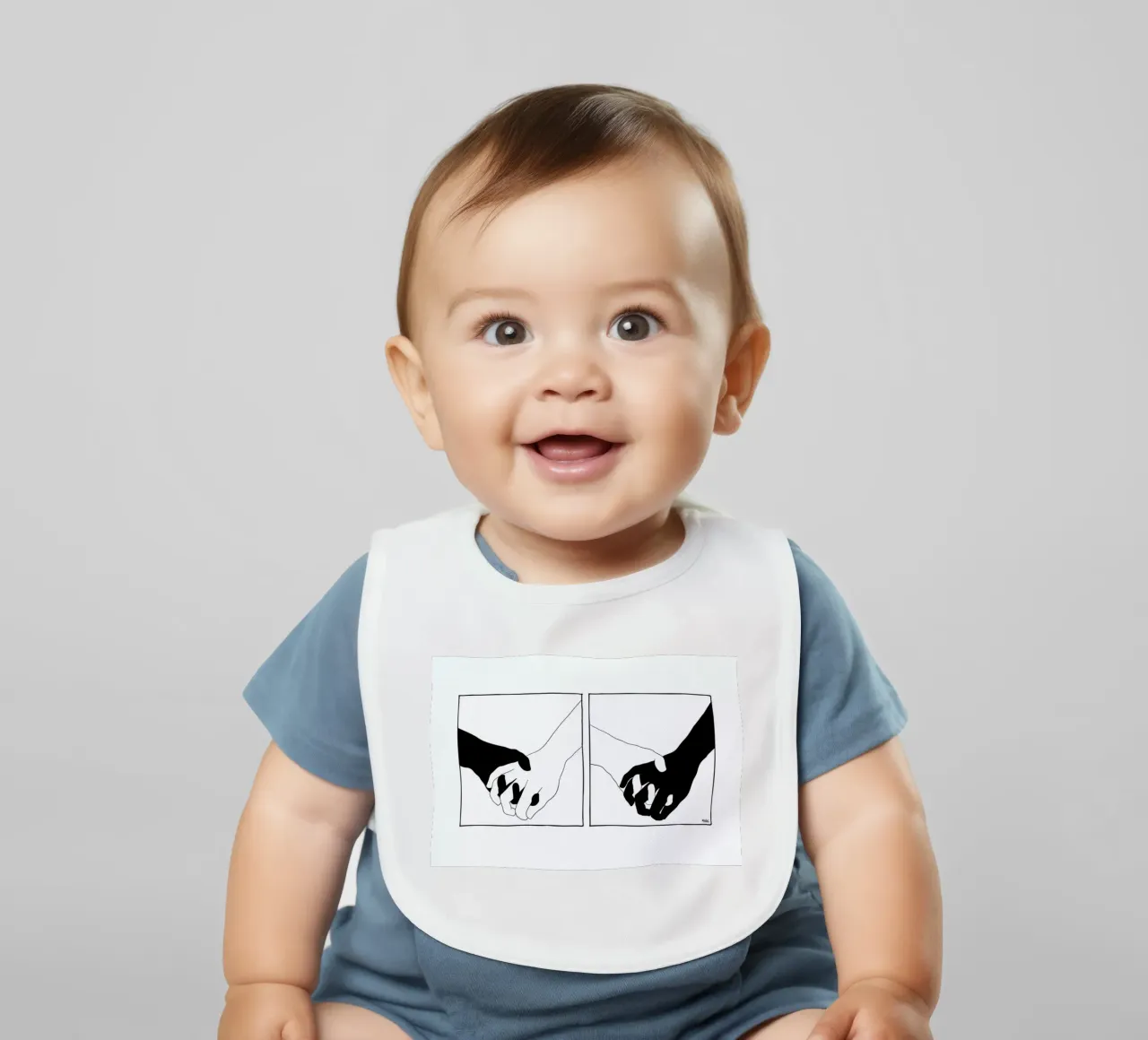 Together bavaglino da Ninhol