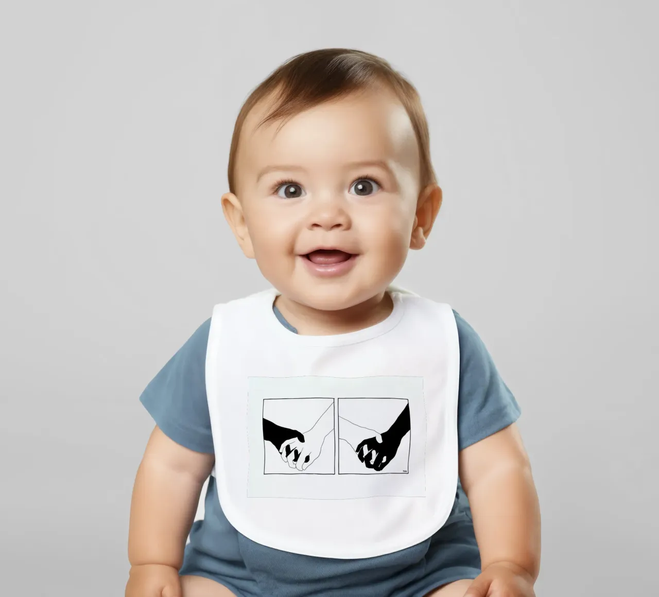 Together bavaglino da Ninhol