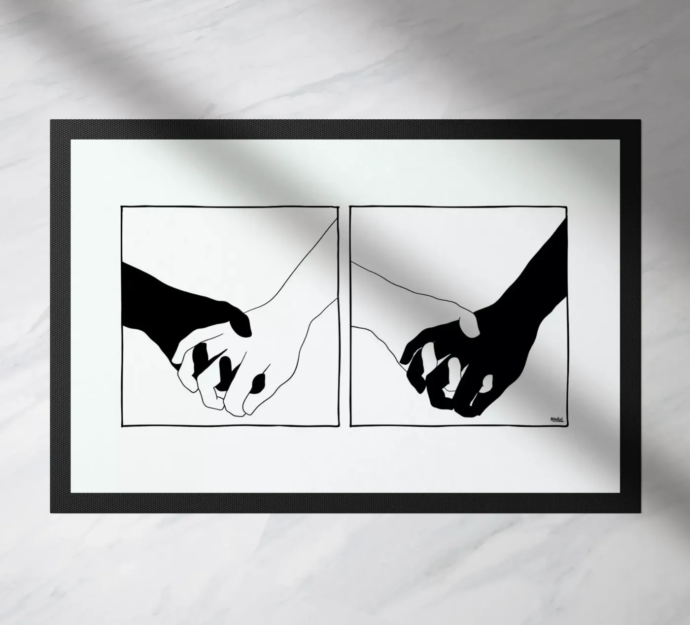 Together doormat by Ninhol