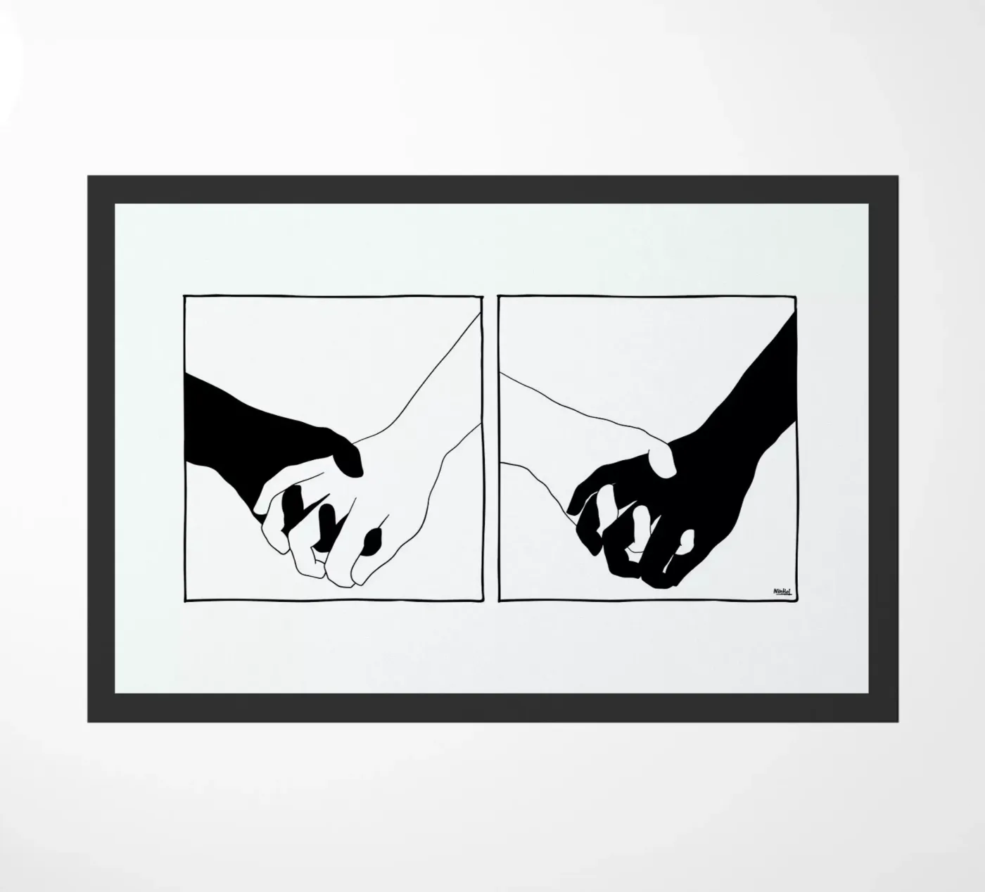 Together doormat by Ninhol