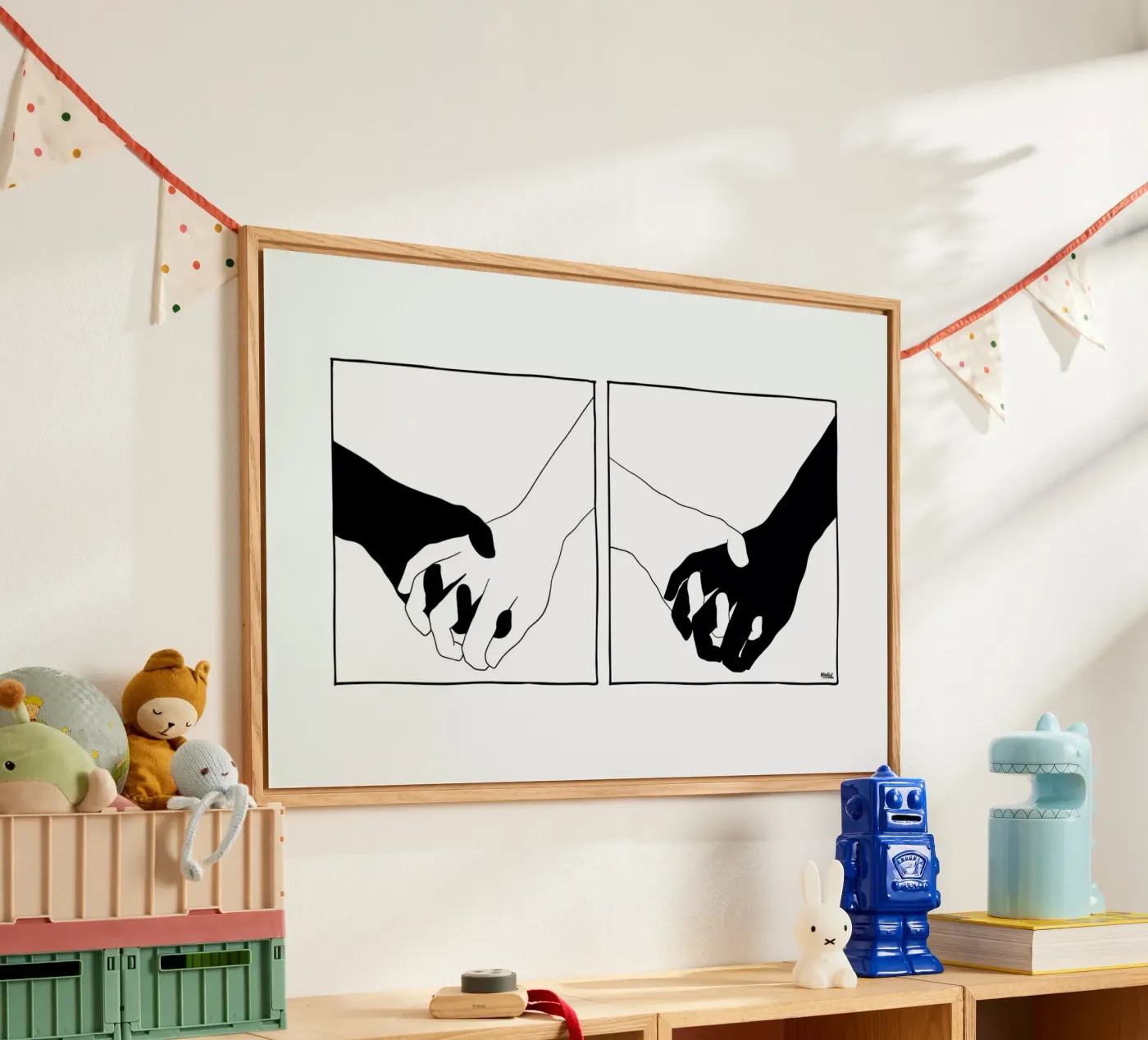 Together Acryl-Glas von Ninhol
