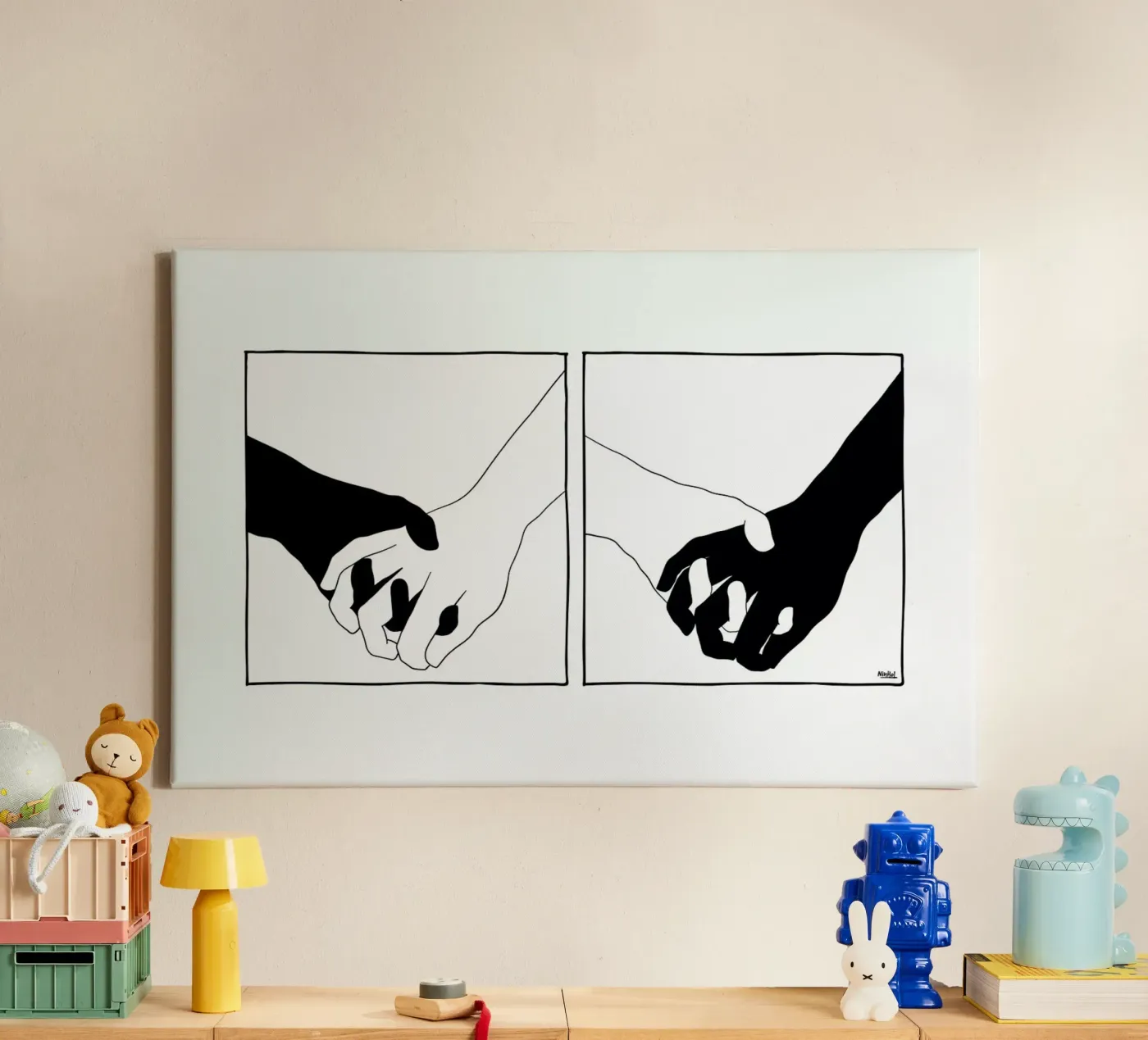 Together tela da Ninhol