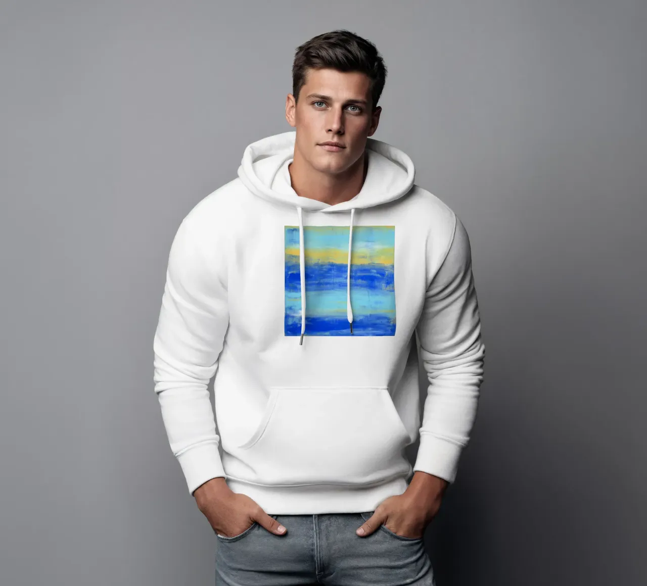 In spiaggia felpa con cappuccio da Petra Lang