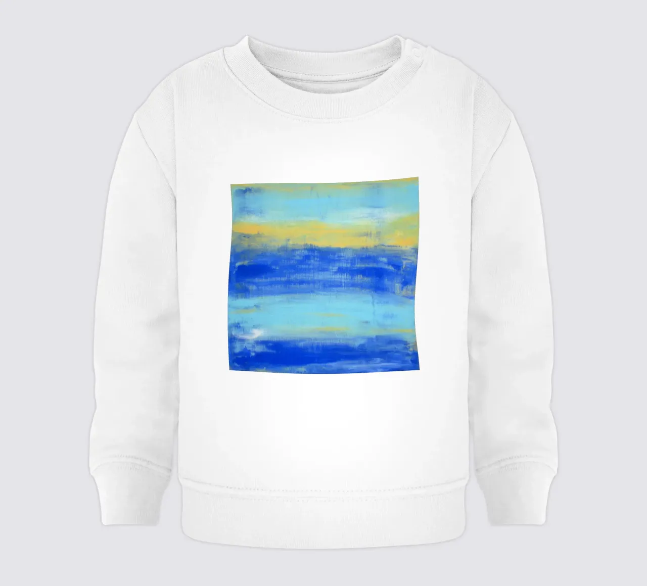 En la playa sudadera de bebé de Petra Lang