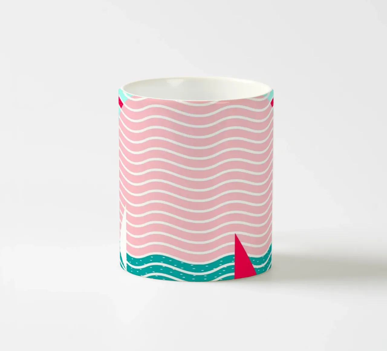 Ciao Oceano Vele Rosa tazza in ceramica da SilverPegasus