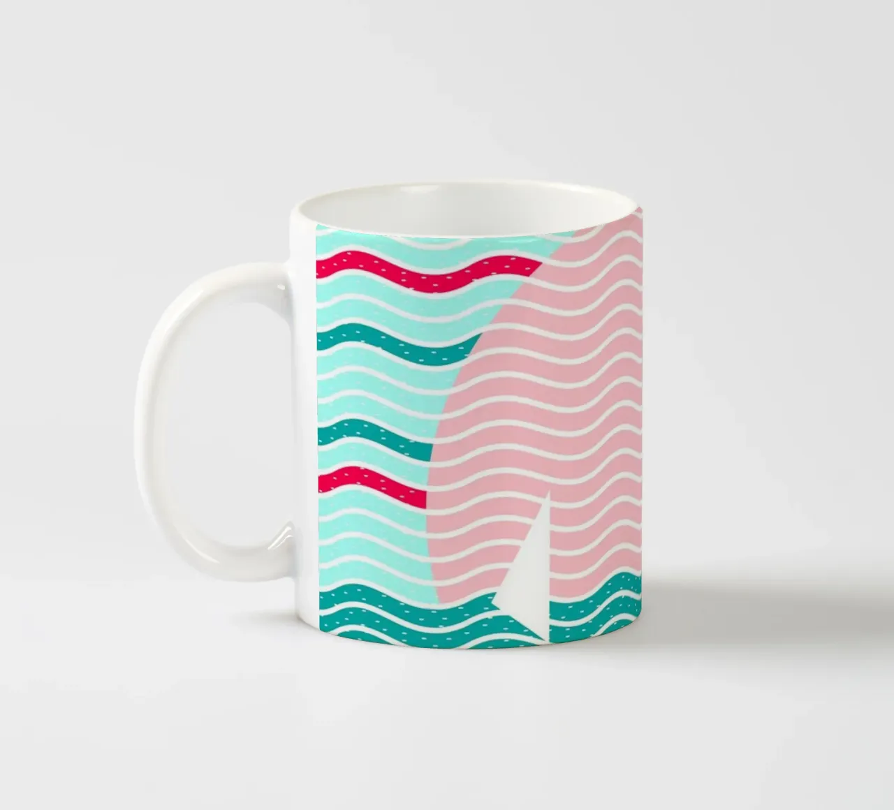 Ciao Oceano Vele Rosa tazza in ceramica da SilverPegasus