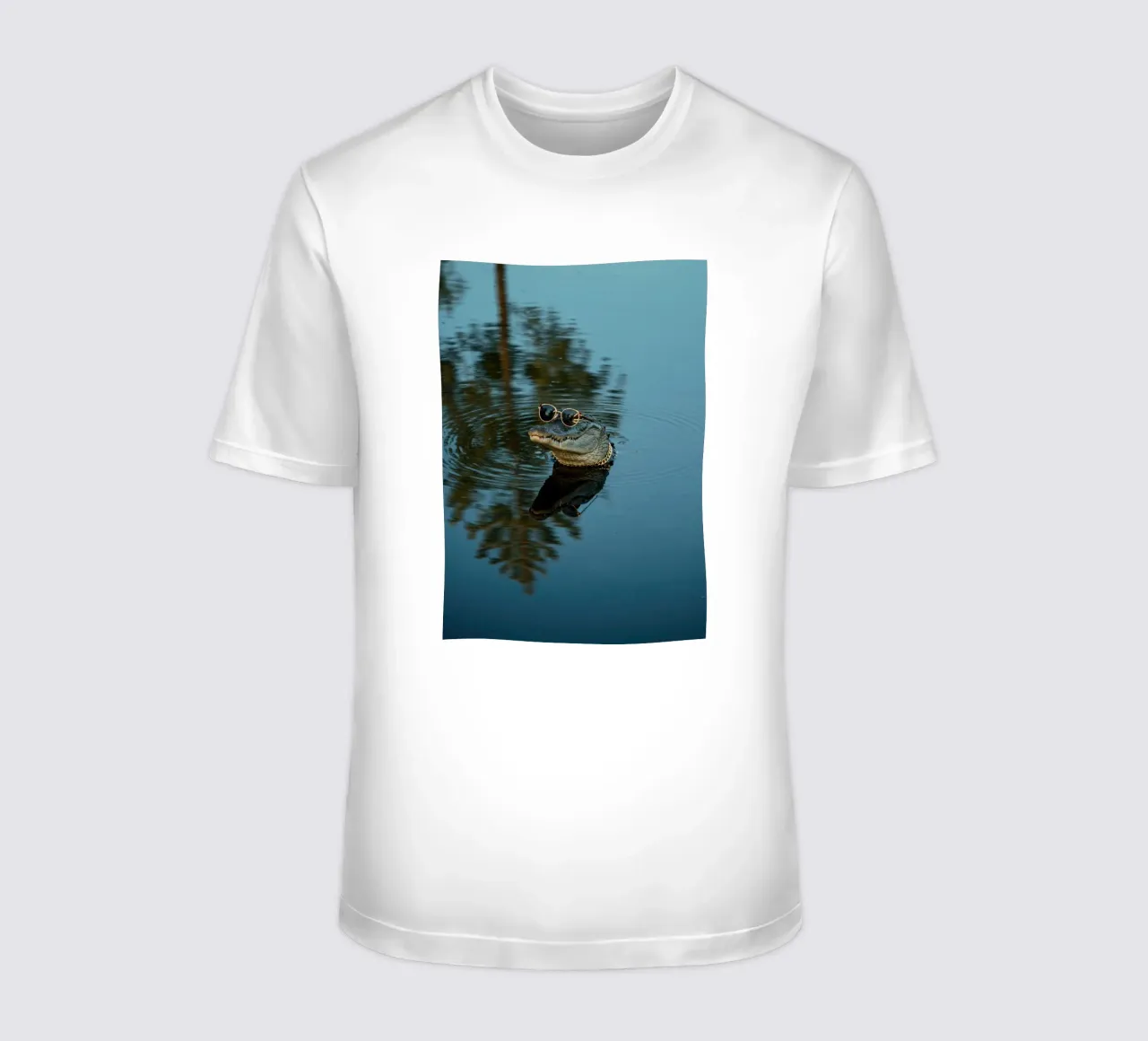Alligatore cool t-shirt da Pawtrait Studio