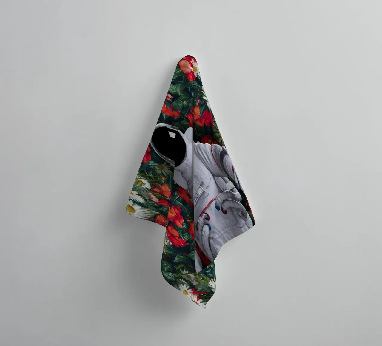 An astronaut in my garden towel by 🎁 ARTVI-SHOP