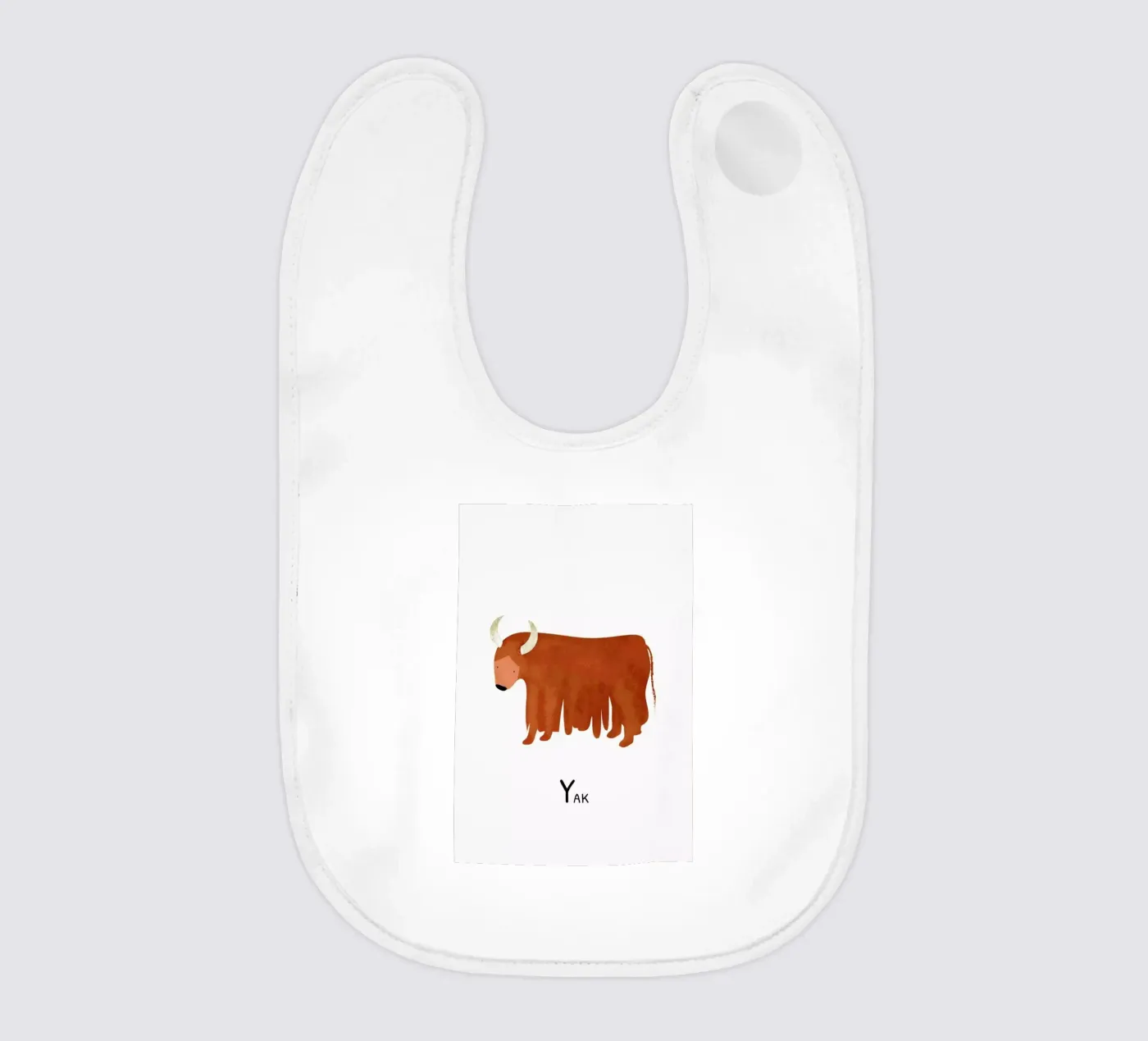 Yak baby slabbetje van Little Flourishes