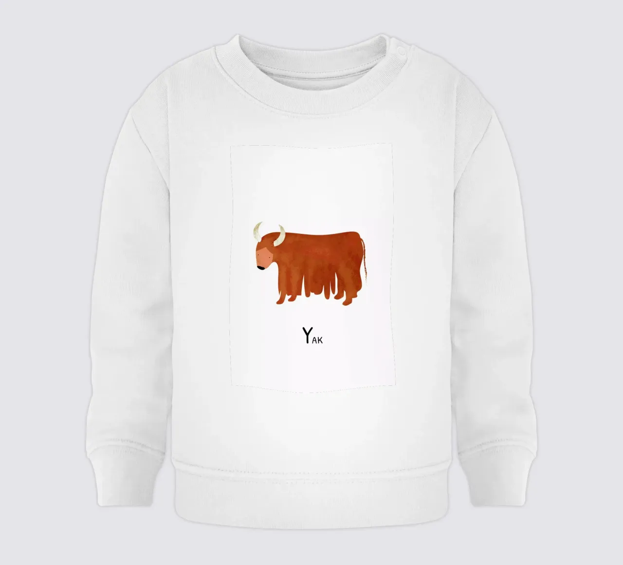 Yak felpa neonato da Little Flourishes