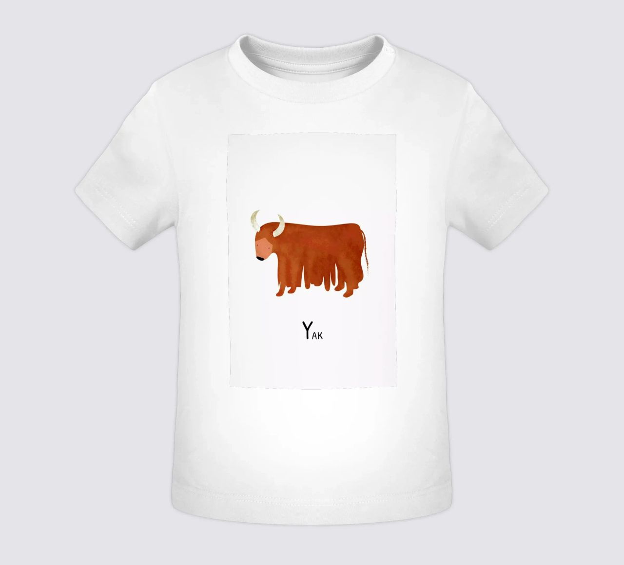 Yak maglietta neonato da Little Flourishes