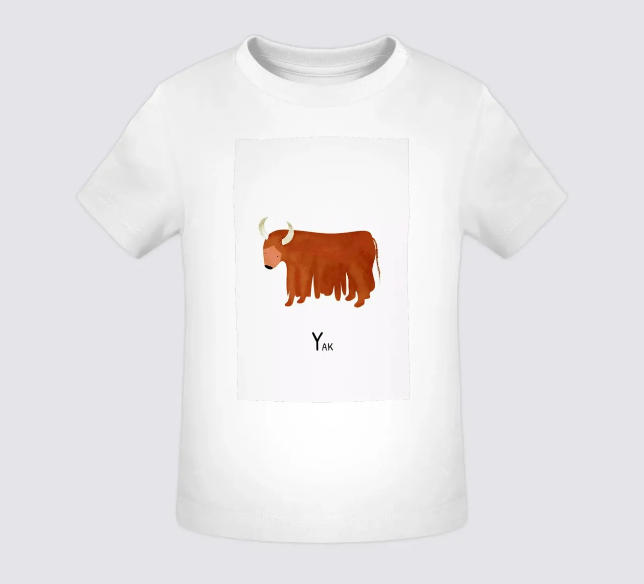 Yak maglietta neonato da Little Flourishes