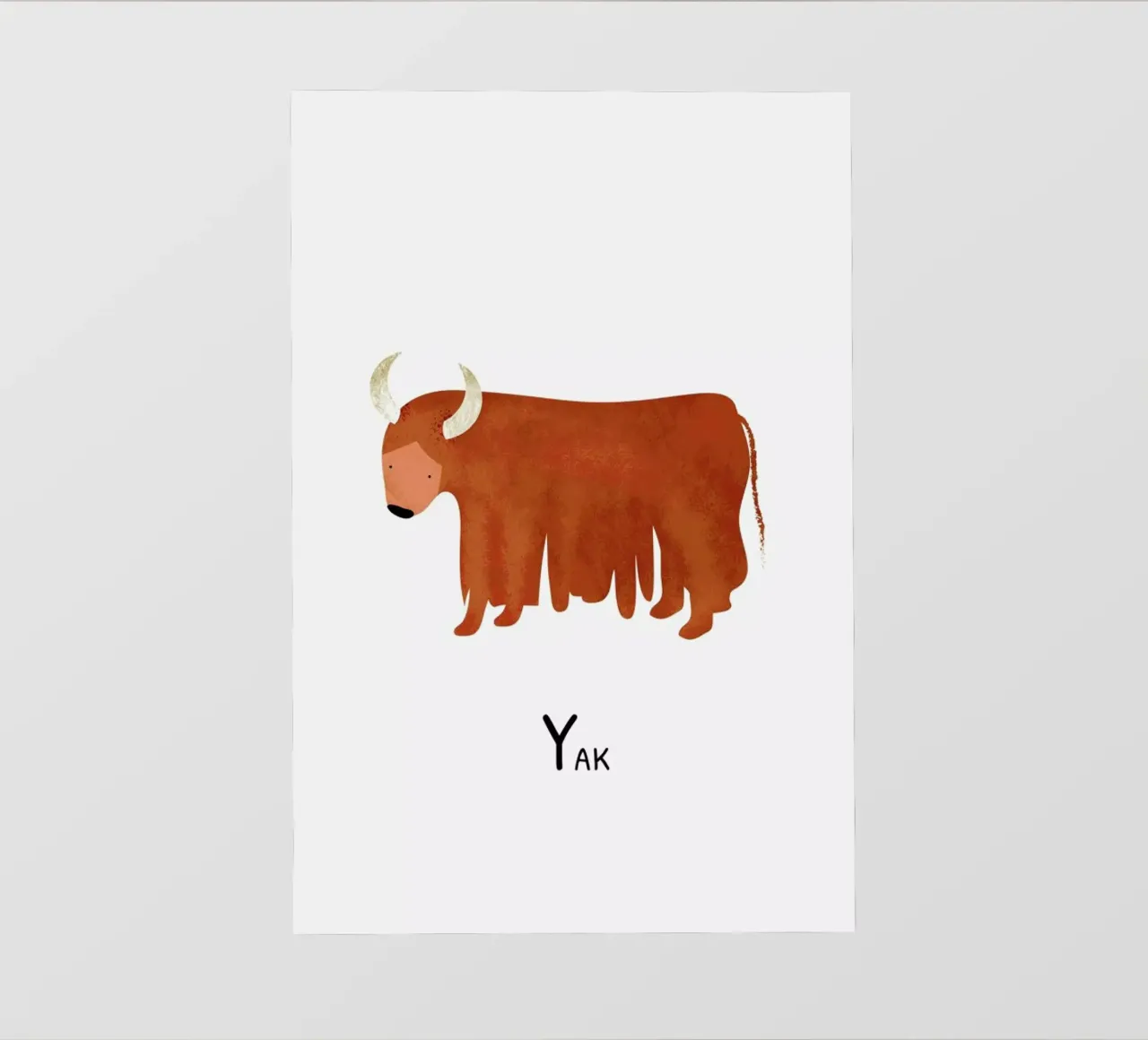 Yak telo in pvc da Little Flourishes