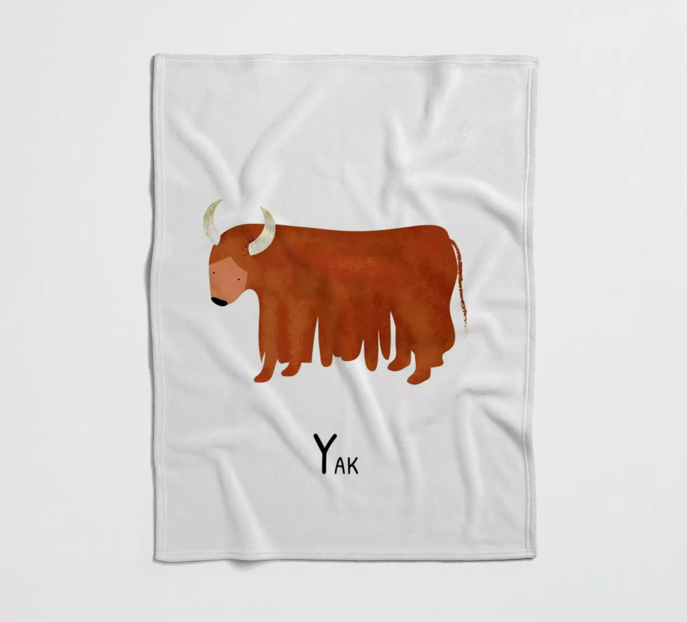 Yak Fleecedecke von Little Flourishes